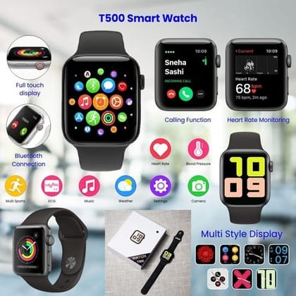 T500 Bluetooth Smartwatch with Calling & Fitness Tracker