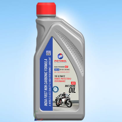 PISTONOL –MAX POWER -4T 20W-40 API-SM-(900 ML)