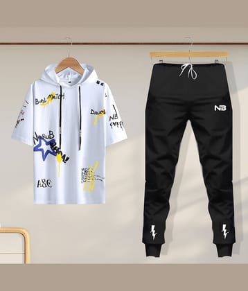 Lieo Trend Multicolor Cotton Blend Regular Fit Men's Tracksuit ( Pack of 1 )