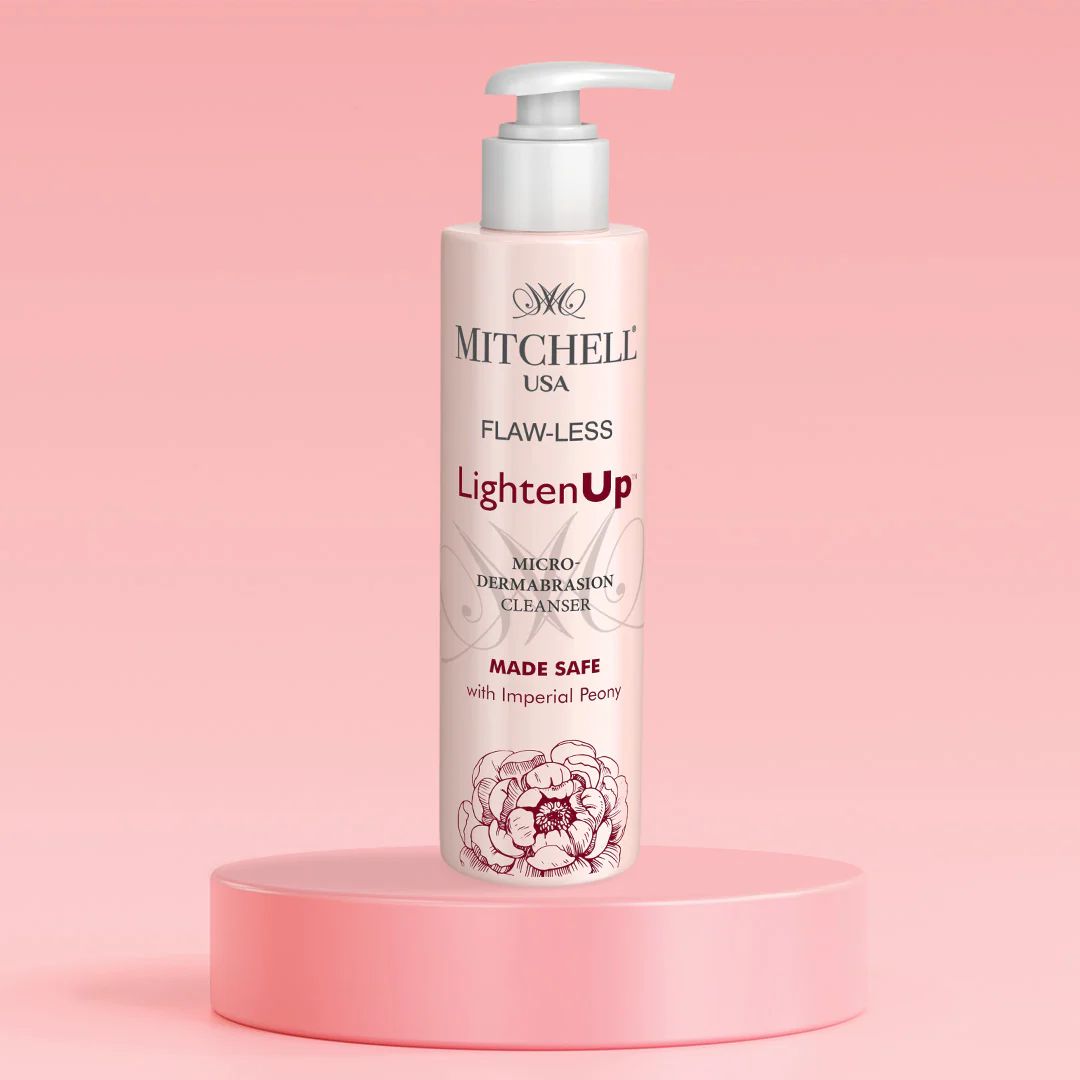 Mitchell USA FLAW-LESS LightenUp Dermabrasion Cleanser