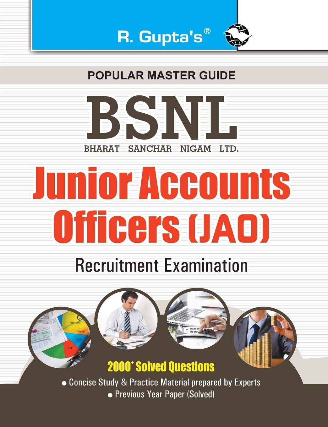 BSNL Junior Accounts Officers (JAO) Recruitment Exam Guide [Paperback] [Apr 09, 2024] RPH Editorial Board