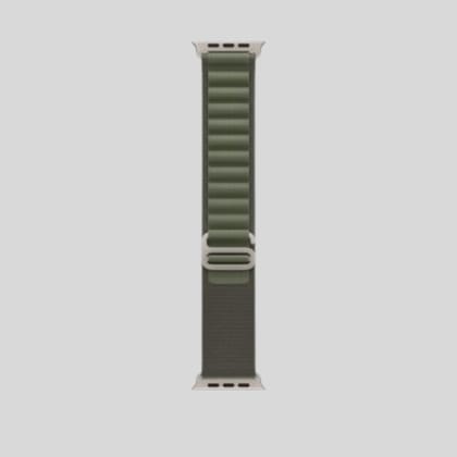 Wrapcart Apple Watch Alpine Loop Strap Green 42/44/45/49 MM