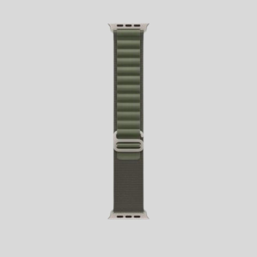 Wrapcart Apple Watch Alpine Loop Strap Green 42/44/45/49 MM