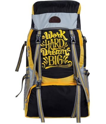Leather World 55 Ltrs HK106 Travel Backpack for Camping Hiking Rucksack Trekking Bag