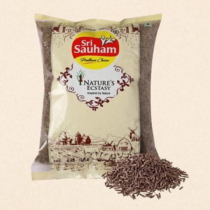 Sri Sauham Premium Jeera, Cumin Seeds - 200g