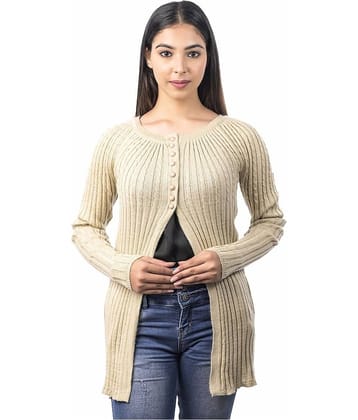Varenyam Acrylic Shrugs - Beige