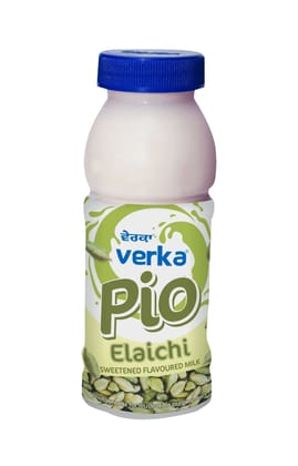 Sweetened Flavour Milk - (Elaichi Pio- 180 ML)