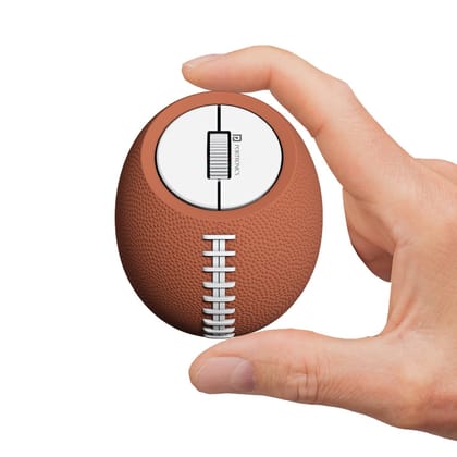 Portronics ToadPlay Rugby Upto 2400 DPI Adjustable, Bluetooth 5.0 & 2.4GHz RF, Type C Rechargeable Battery,  Premium Soft Silicone Material