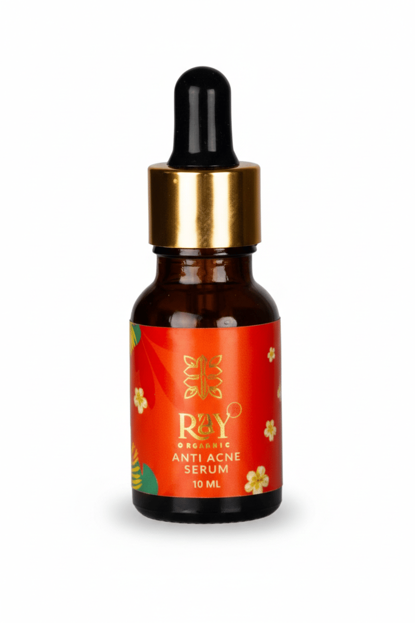 Ray Wellness Anti Acne Serum-Wheat Germ Extract-Natural Exfoliation 15ml