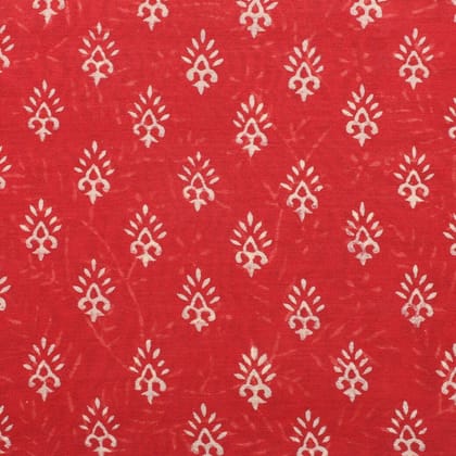 HANDLOOM CHANDERI 03 PCS DABU PRINTED SUIT (SKU - 1RDS01270221 Suit 81)