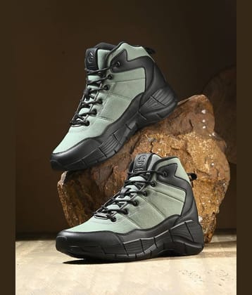 OFF LIMITS Green Men's Casual Boots