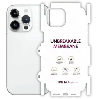 Clear HD Back Screen Protector for iPhone  Transparent Lamination Film iPhone 15 PRO