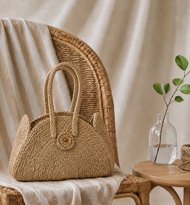 Handcrafted Jute Handbag