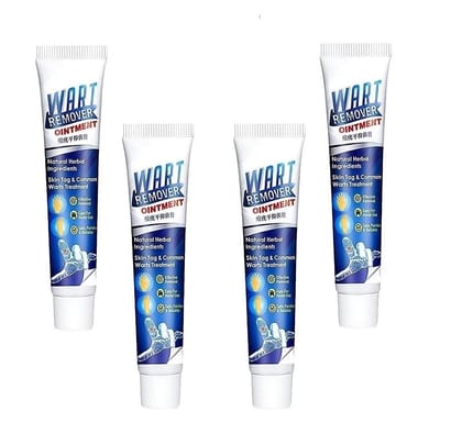 Elecsera Wart Remover Cream, Massa Removal Cream Pack of 4 of 100G (400 g)