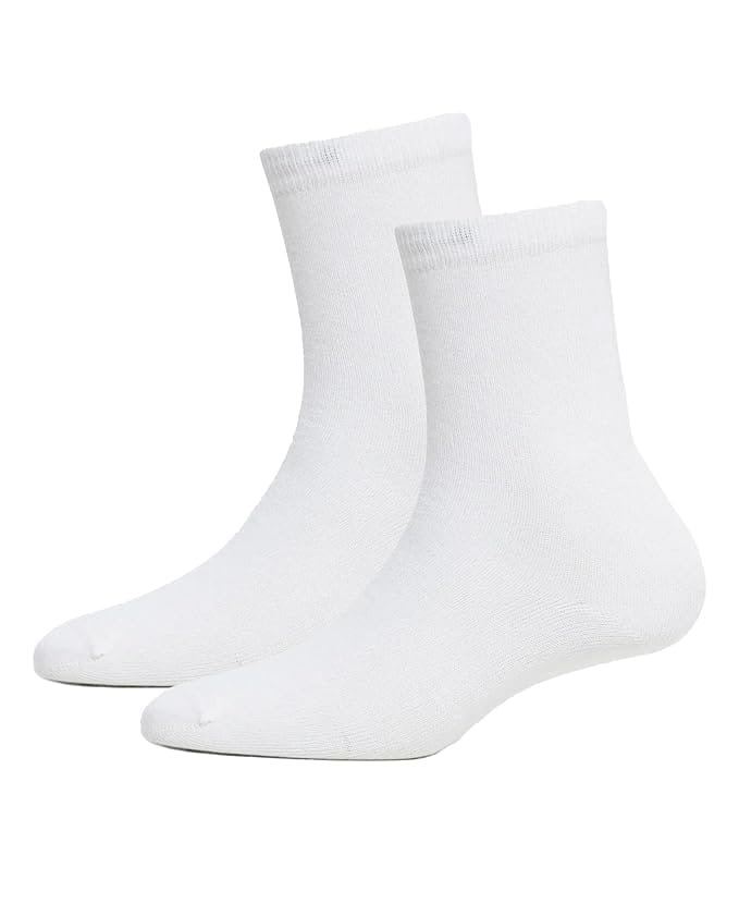 Chopra Premium Plain White Cotton School Socks – Quality Assured Product