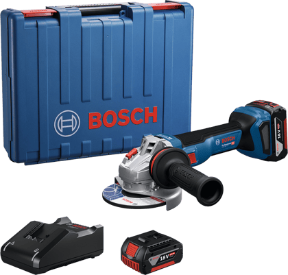 Bosch GWS 18V-11 S Professional Cordless Small Angle Grinder Kit - 06019N40F1 Bosch GWS 18V-11 S Professional Cordless Small Angle Grinder Kit - 06019N40F1
