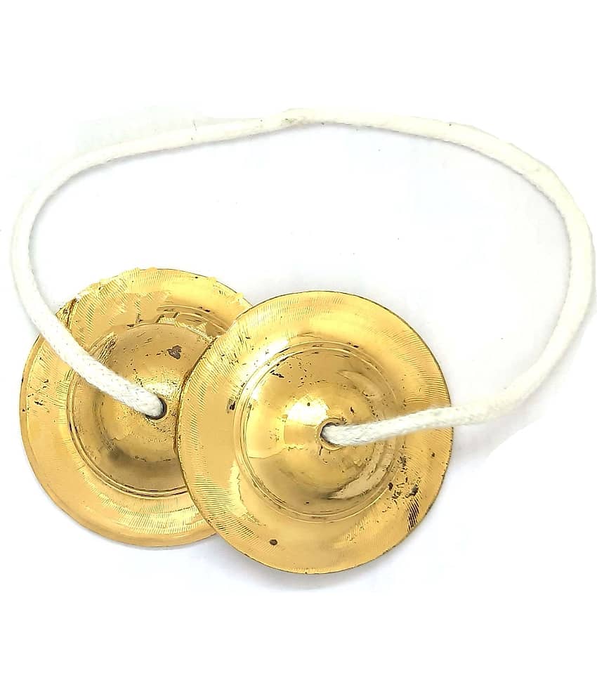 Spherulemuster - Brass Manjeera Jhanjh ( Pack of 1 )