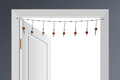 Pearl Archway Flower Red