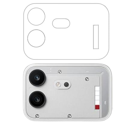 ISAAK Back Camera Lens Protector compatible for Nothing 4b (Pack of 1)