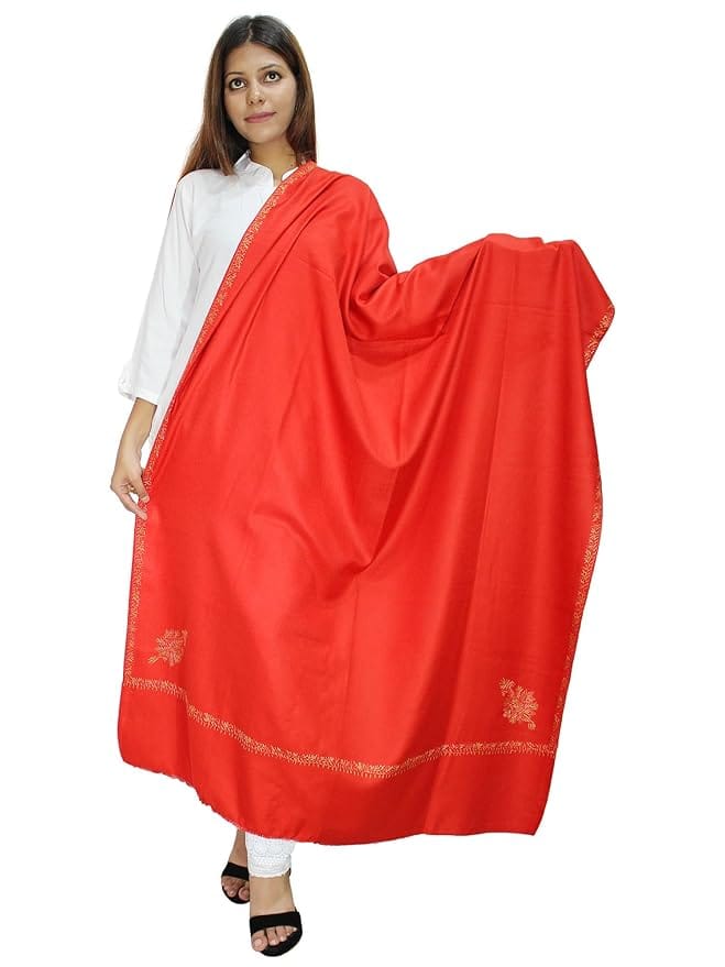 Kashmiri Shawl Embroidery Stole