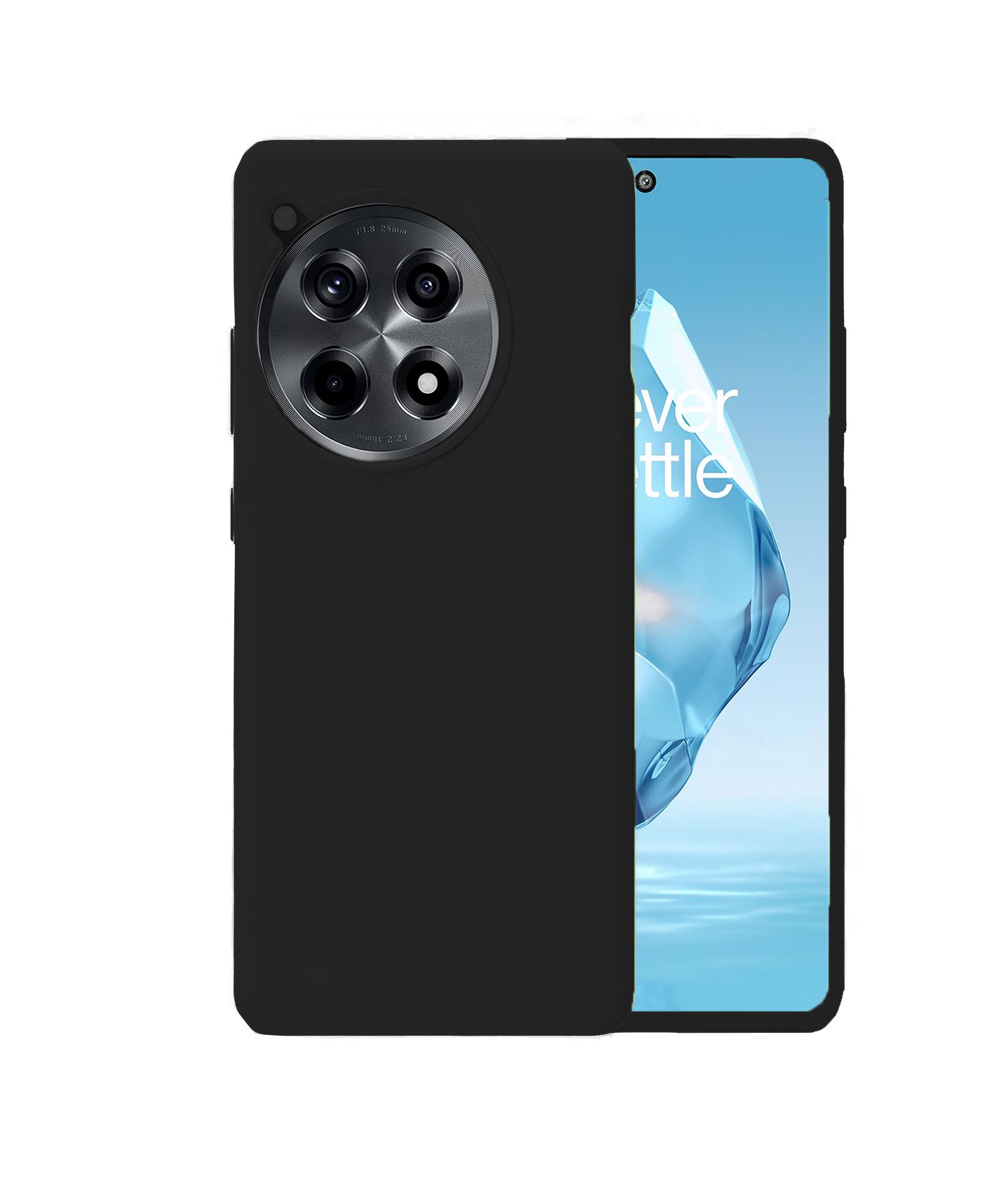 LIRAMARK Liquid Silicone Soft Back Cover Case for OnePlus 12 5G