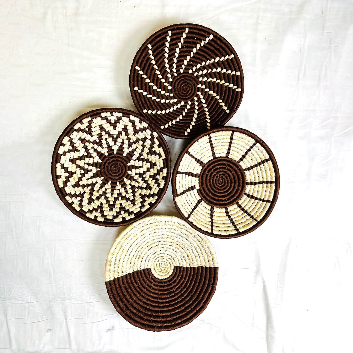 Sabai Grass Wall Plate (Set of 4)