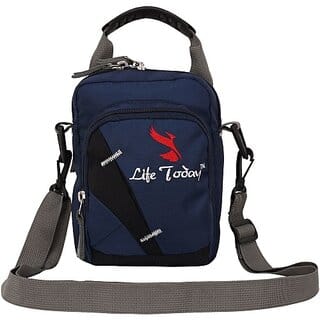 Life Today Blue Men & Women Sling Bag - Regular Size