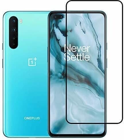 PLUGTECH Advanced Tempered Glass With Anti-Explosion 9H Hardness Edge-To-Edge Coverage Screen Guard for ONE PLUS NORD