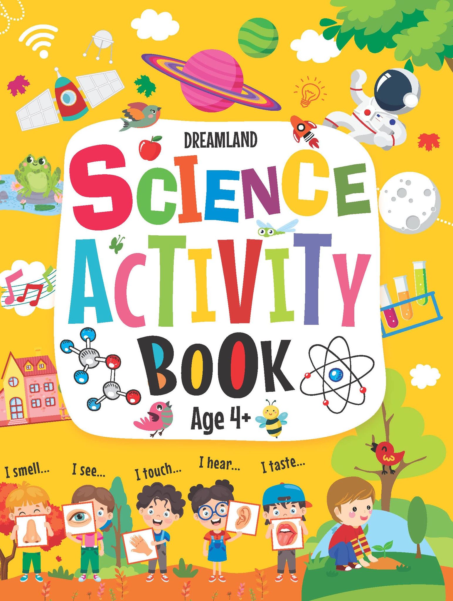 Science Activity Book Age 4+ [Paperback] Dreamland Publications