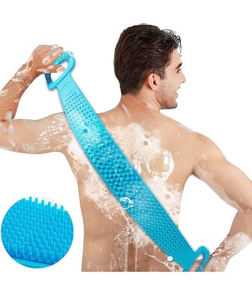 Gatih Body Scrubber Brush Scrubber Belt Bath Brush Body Scrub Foam 160 g