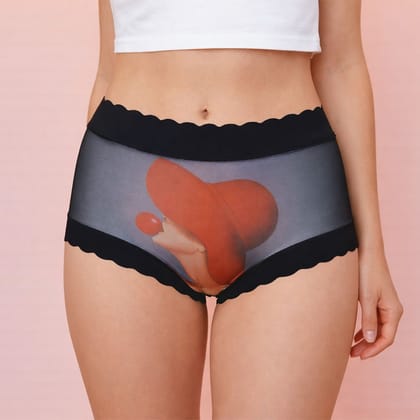 P2526 Ice Silk Real Bamboo Modal Panty