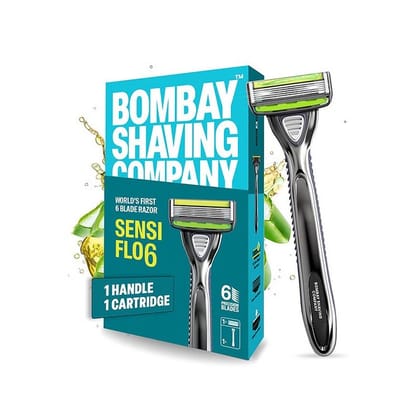 Bombay Shaving Company Sensi Flo 6 Razor For Men Bombay Shaving Company Sensi Flo 6 Razor For Men