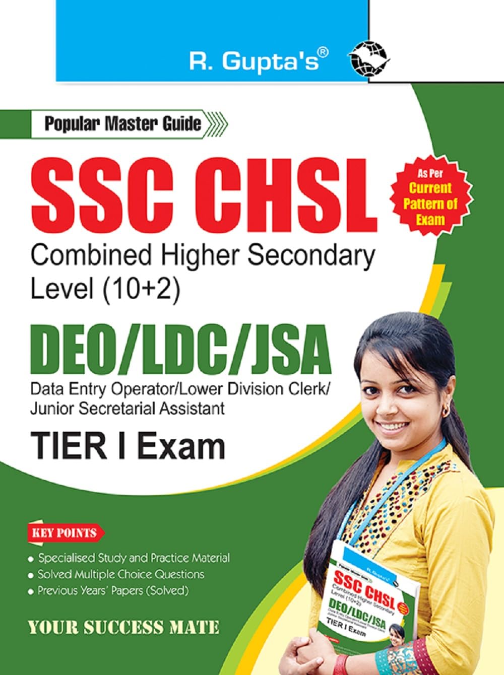 SSC: CHSL (10+2) DEO/LDC/JSA (Tier-I) Exam Guide [Paperback] [Jul 12, 2025] RPH Editorial Board