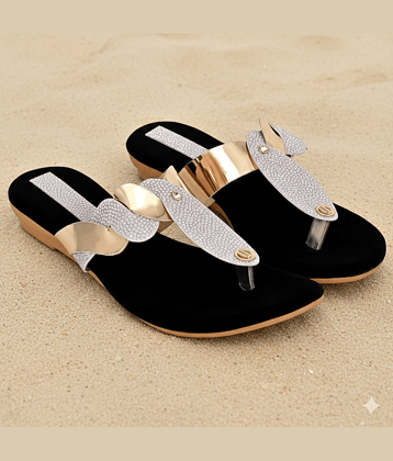Chappal Wala PeachPuff Women's Open Toe Flats