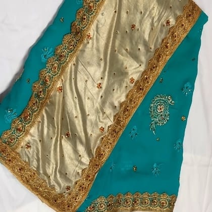 Beautiful new fancy saree with Blouse ??
