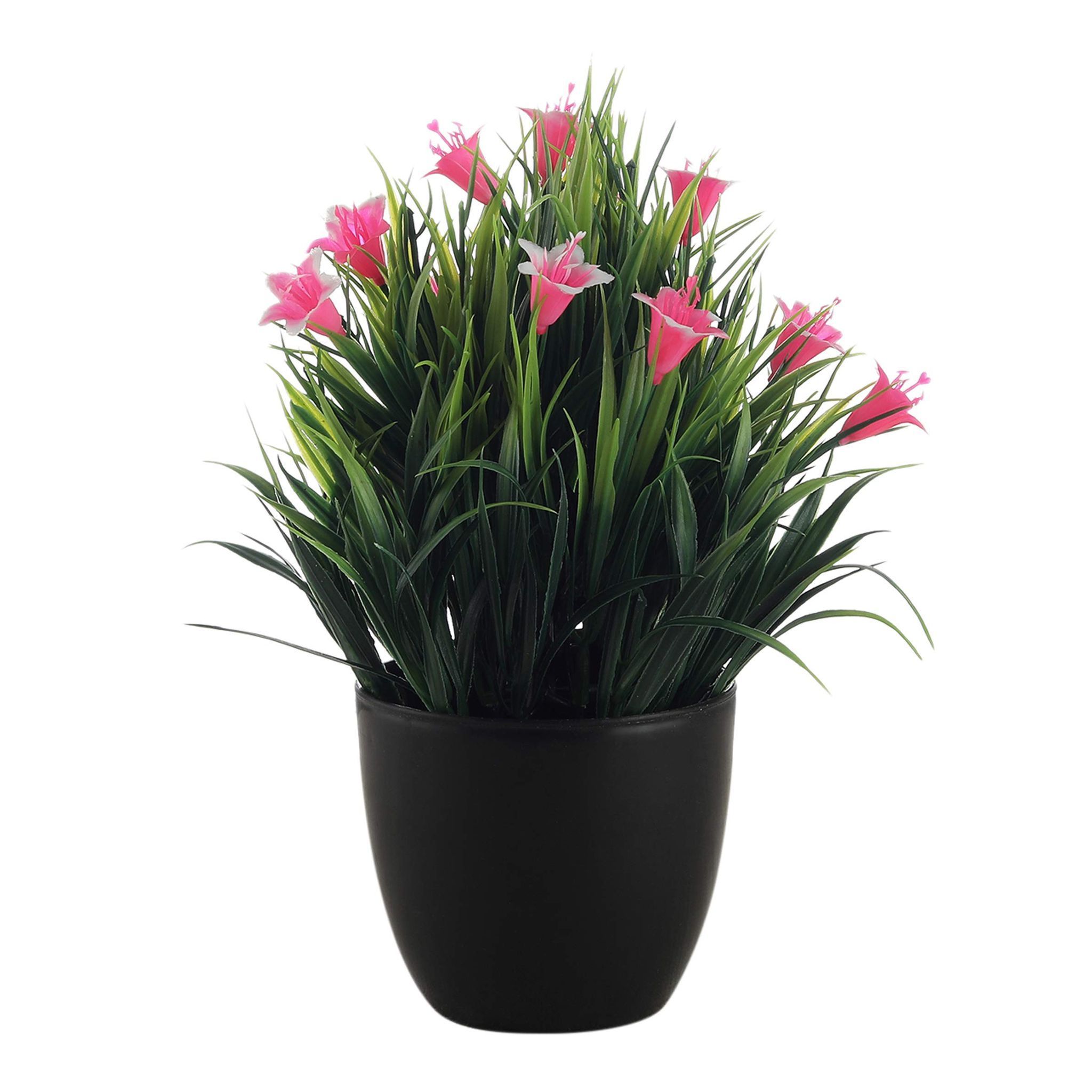 Foliyaj Artificial Pink Lily Plant|Artificial Flower|Home Decor