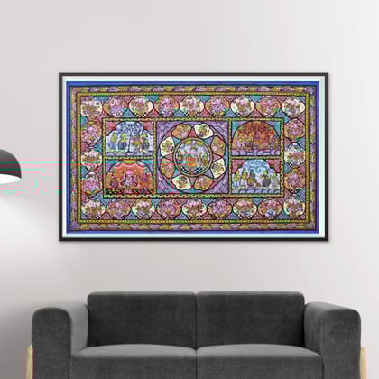 Patta Painting of Shree Ganesha