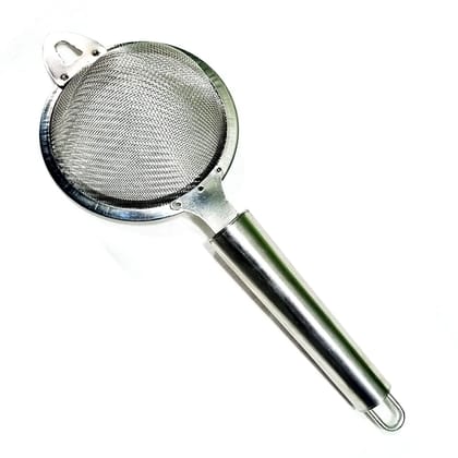 Elephant Inox Stainless Steel Tea Strainer No. 3 (10cm) | Fine Mesh Tea Filter for Tea & Herbal Infusions by Mahavir Home Store Elephant Inox Stainless Steel Tea Strainer No. 3 (10cm) | Fine Mesh Tea Filter for Tea & Herbal Infusions by Mahavir Home Store