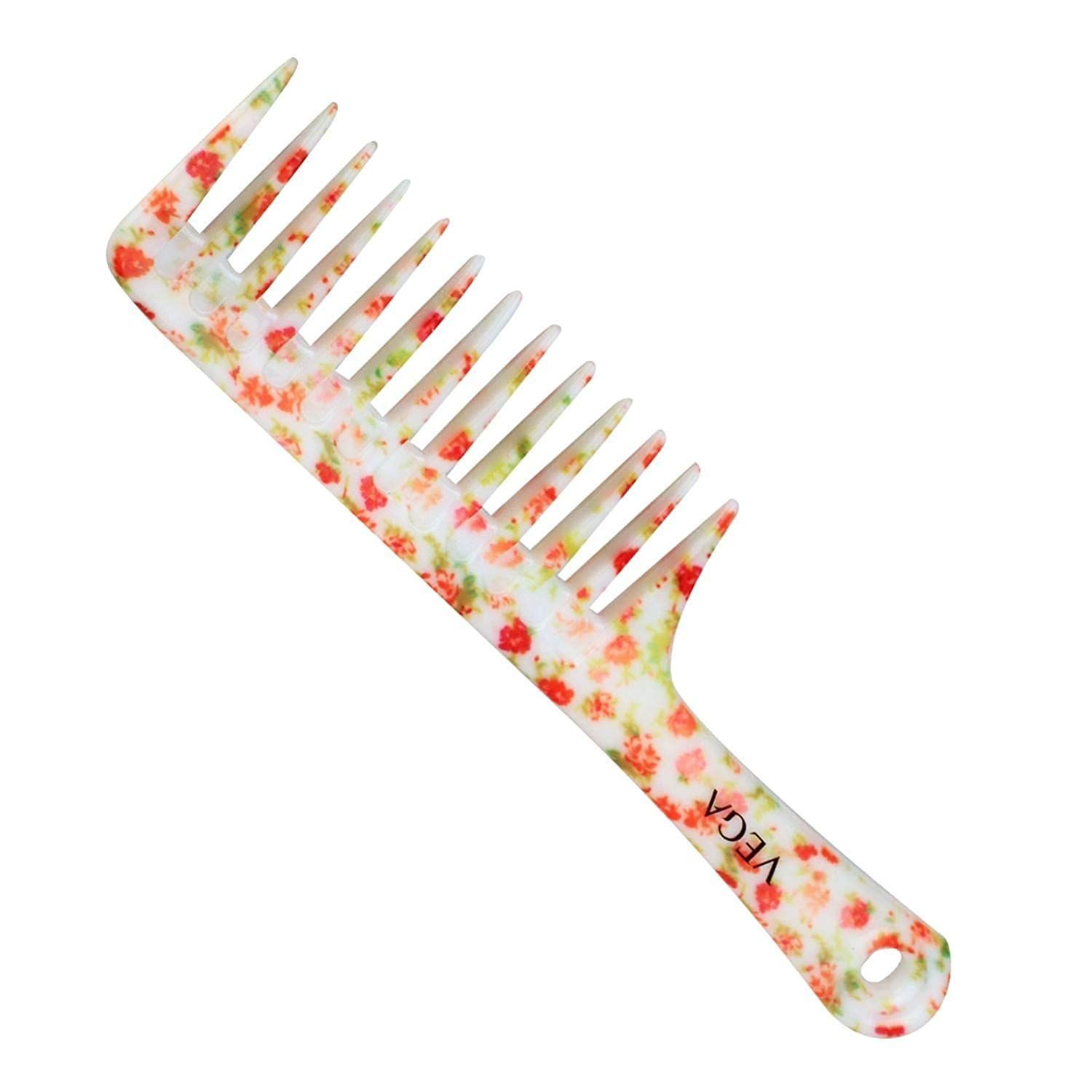 Vega Bloomy Shampoo Hair Comb, (India's No.1* Hair Comb Brand) For Men and Women, (DC-1268H)