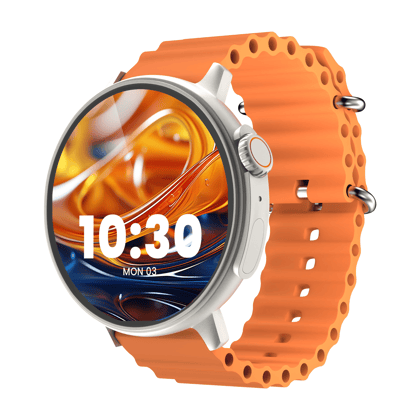 CELLECOR M7 PRO RAY 1.43" AMOLED Display | 700 NITS | AOD | BT-Calling | AI Voice | Split Screen | IP67 | Rotating Crown | SmartWatch (Golden Orang) CELLECOR M7 PRO RAY 1.43" AMOLED Display | 700 NITS | AOD | BT-Calling | AI Voice | Split Screen | IP67 | Rotating Crown | SmartWatch (Golden Orang)