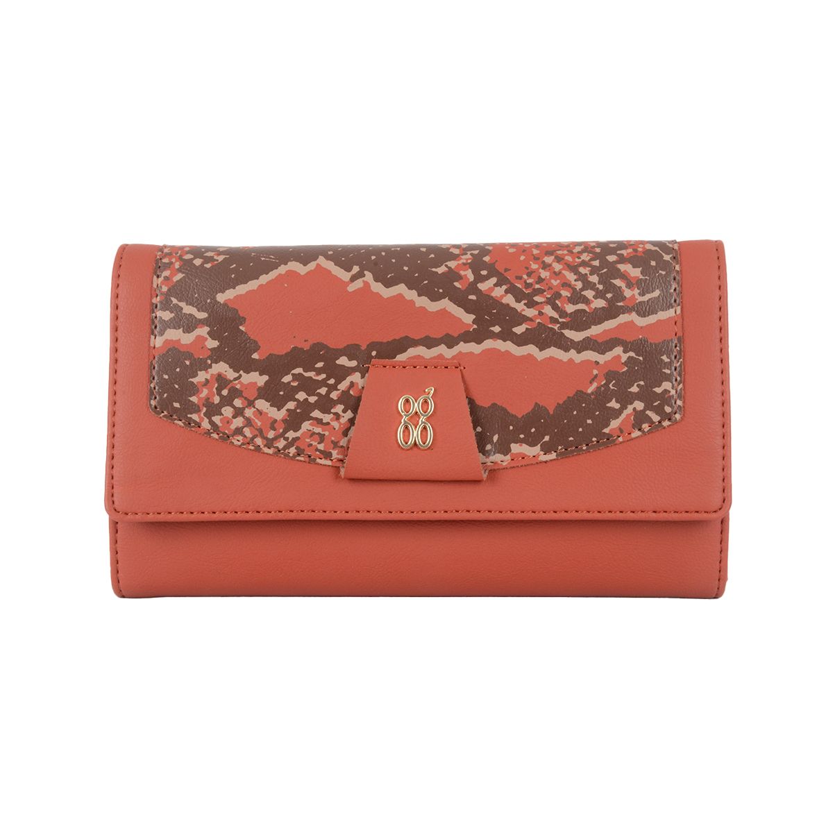 GRIM E ZIBA WALLETS 3 FOLD L RED