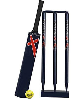 VT-9036 Blue Wooden Cricket Set (Size-6)