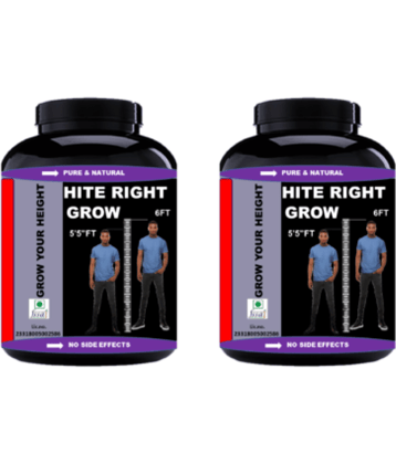 Hindustan Herbal HITE RIGHT GROW 0.2 kg Powder Pack of 2