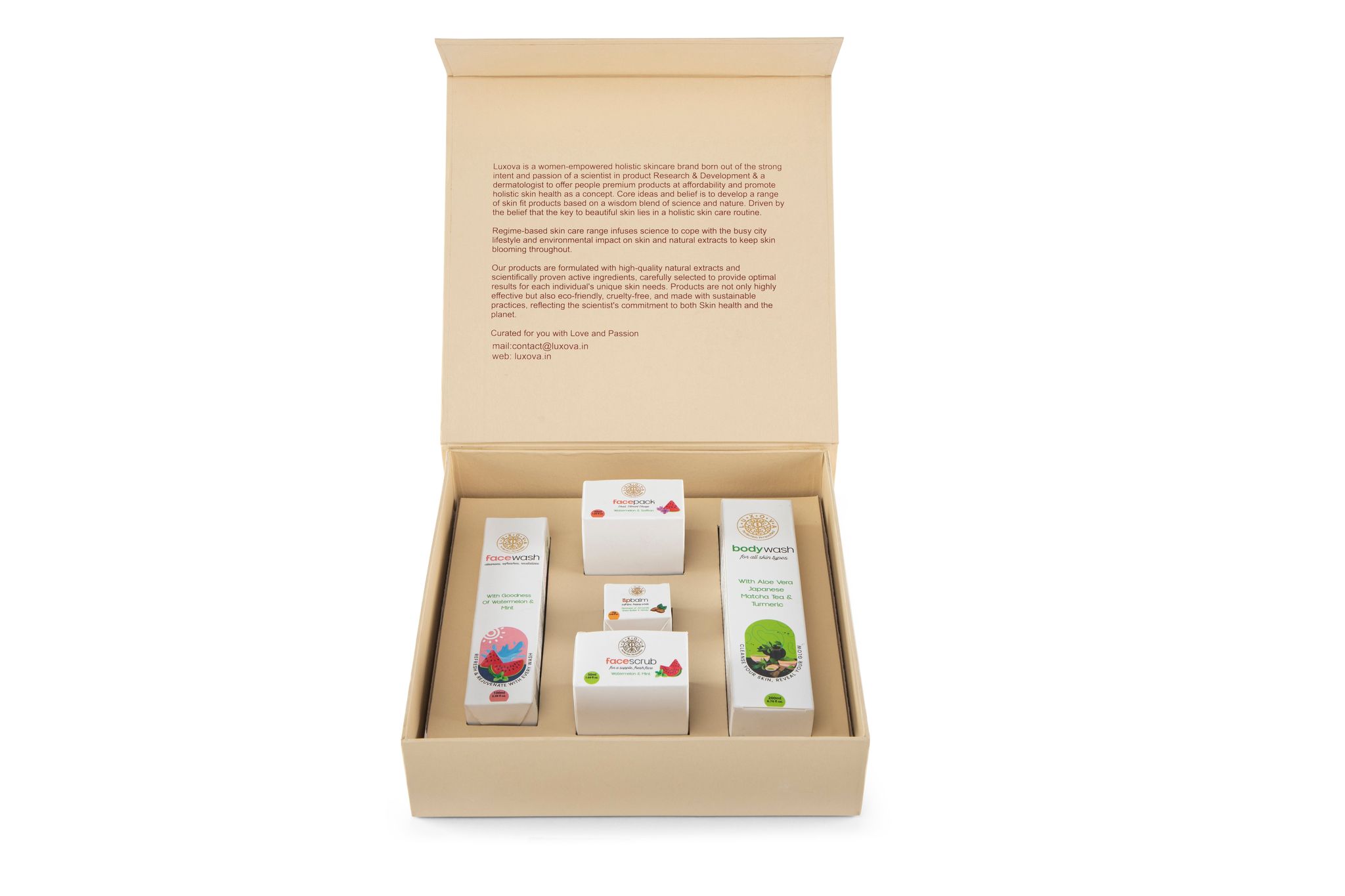 Luxova Natural Skin Care Combo