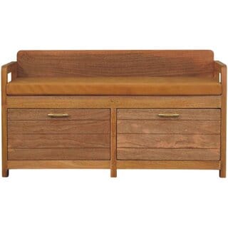 Oxford Oak-ish 2 Drawer Storage Bench