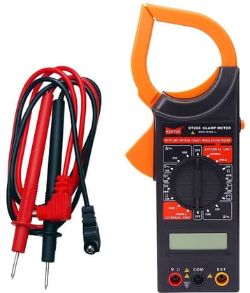 Electronic Spices DT266 Digital Clamp Multimeter for Measuring Ac and Dc Voltage Digital Multimeter