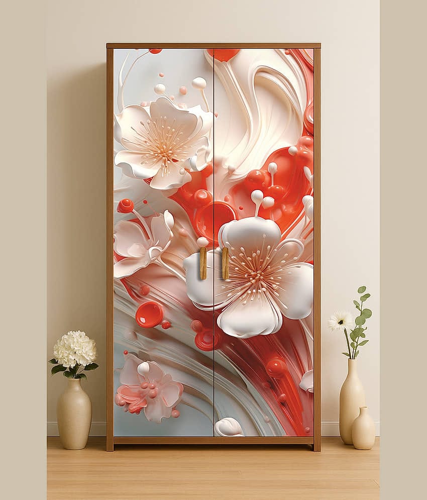 Shopper52 Decorative Wallpaper for Home and Office Almirah Stickers