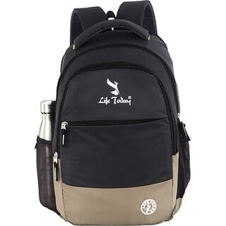 Life Today Large 36 L Backpack Bags for Men and Women School Bags (Black)
