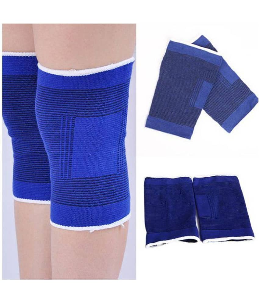 Blue Volga Blue Knee Supports