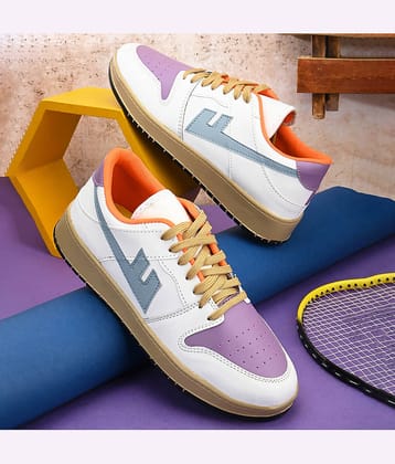 John Karsun D3-1008 White Men's Sneakers